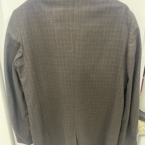 Beautiful brown (with other colors mixed in) size 37 no size label on coat - Picture 6 of 8